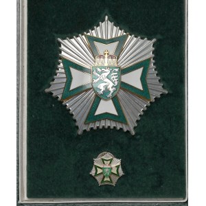 Austria, Silver Badge of Honor, For Service to the Land - Steiermark + miniature