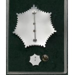 Austria, Silver Badge of Honor, For Service to the Land - Steiermark + miniature