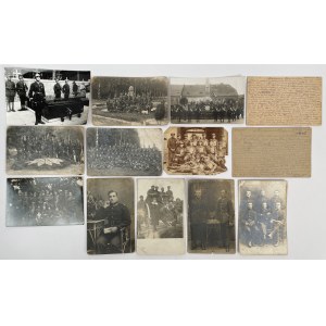 Military photographs and letters - set (13pcs)