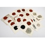 Kingdom of Poland, Seal prints - set (23pcs)