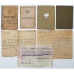 Military booklets and other documents - set (7pcs)