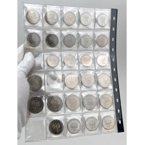 10 and 20 gold 1973-1987 - set (27pcs)