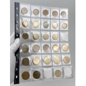 2, 5 and 10 gold 1975-1989 - set (27pcs)