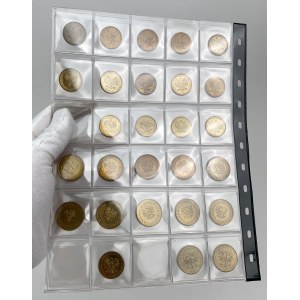 2, 5 and 10 gold 1975-1989 - set (27pcs)