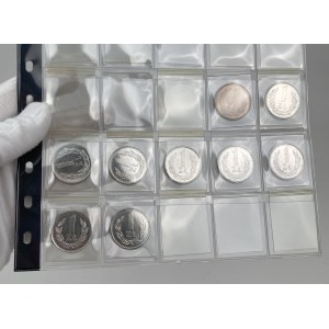 1 gold 1949-1987 - mint - set (9pcs)