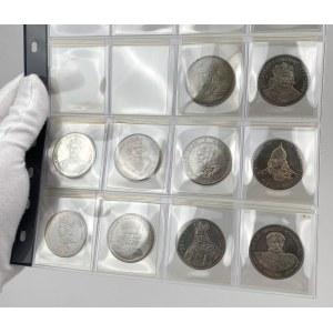 50 and 100 gold Kings of Poland - set (10pcs)