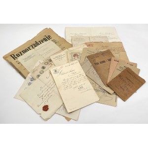 Poland and Austria, Guild documents, civil documents and letters - Large set