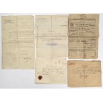 Poland and Austria, Guild documents, civil documents and letters - Large set