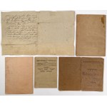 Poland and Austria, Guild documents, civil documents and letters - Large set