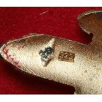 Austria, Złota Odznaka Honorowa, Za Zasługi dla Landu - Wiedeń - w SREBRZE + miniaturka