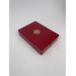 Austria, Złota Odznaka Honorowa, Za Zasługi dla Landu - Wiedeń - w SREBRZE + miniaturka