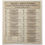 Industrial Bank of Warsaw, Em.2, 540 mkp 1921 - stamped