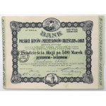 Bank of Polish Christian Merchants and Industrialists in Lodz, Em.2, 20x 500 mkp 1921