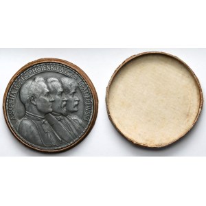 Medal, Polonia Devastata 1915 (J. Wysocki) - with box