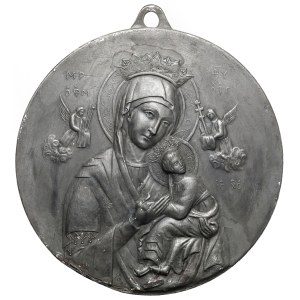 Medaglione (13 cm) Madre di Dio - A. Tyblewski Varsavia