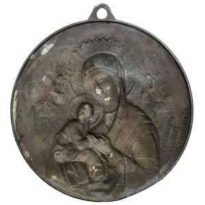 Medaglione (13 cm) Madre di Dio - A. Tyblewski Varsavia