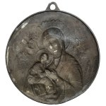 Medallion (13cm) Mother of God - A. Tyblewski Warsaw