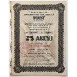 Tow. Ubezpieczeń PIAST, 25x 100 zlotys 1929