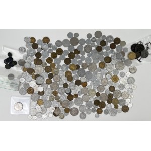 PRL coins, antique follies and copies of coins - set