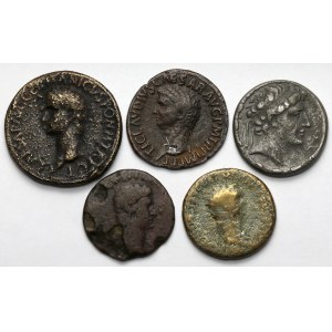PRL coins, antique follies and copies of coins - set