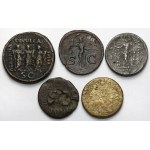 PRL coins, antique follies and copies of coins - set