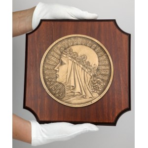 Second Republic Proof Plate - 1-10 gold Head of a Woman
