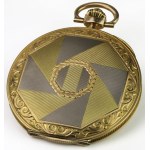 ZŁOTO, Zegarek kieszonkowy - Tavannes Watch Co
