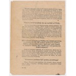 Warsaw Uprising, Propaganda Leaflet - "The Tragedy of Warsaw."
