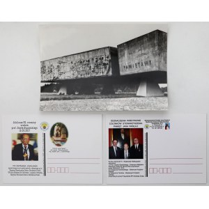 Fotografie, Denkmal für die Opfer des Faschismus und Postkarten - Set (3tlg.)