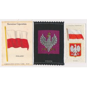 Polonia in den USA, Makatka / Druck auf Material und Prospekte - von Zigaretten - Satz (3St.)