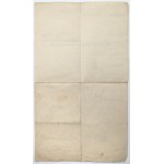 Documents after aviator Konstantin Sabillo - including the awarding of the Silver Cross of Merit (3pc)