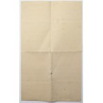 Documents after aviator Konstantin Sabillo - including the awarding of the Silver Cross of Merit (3pc)