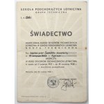Documents after aviator Konstantin Sabillo - including the awarding of the Silver Cross of Merit (3pc)