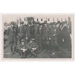 Photograph, Gymnastic Society Sokol in the barracks of the 20th Infantry Regiment of the Krakow Land, 1936