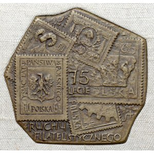Stasinski, Medal Philatelic Movement - 75th Anniversary