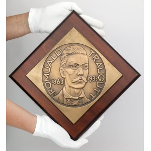 Second Polish Republic clip badge - 10 gold 1933 Traugutt