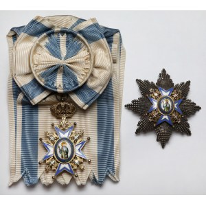 Serbia, Order of St. Sava - Grand Cross - early execution