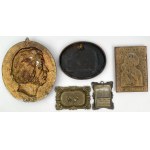 Patriotic and commemorative placards (19th/20th century) - set (5pcs)