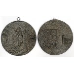 Poland / Russia, Posters with genre scenes - set (2pcs)