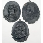 Placards, Jozef Ignacy Kraszewski, Adam Mickiewicz and Henryk Sienkiewicz (19th/early 20th century) - set (3pcs)