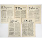 SOLIDARITÄT, Fotografien und Zeitschriften - Komitee des sozialen Widerstands und Here Now - Großer Satz