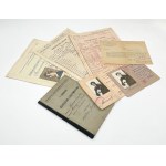 Documents left behind by Lt. Res. of the 5th Summer Artillery Regiment - a victim of September 1939