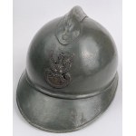Polish Army, Adrian Type M15 Helmet with Eagle Copy (?).