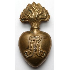 Burning Heart - Container for holy water / perfume 1894