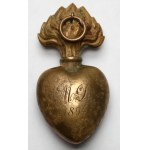Burning Heart - Container for holy water / perfume 1894