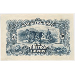 British Cigars by John Player &amp; Sons, 50 units (unfinished printing)