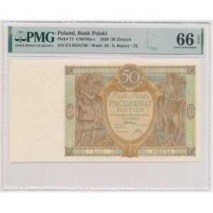 50 gold 1929 - Ser. ES