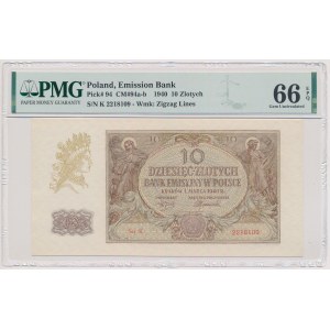 10 gold 1940 - K