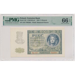 5 gold 1941 - AD