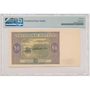 50 Zloty 1946 - Großbuchstabe - P
